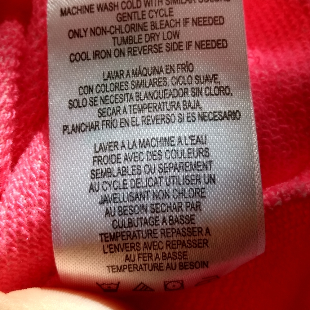 Steve Madden Bright Pink Hoodie XL – Soft, Cozy & Vibrant - Picture 8 of 10